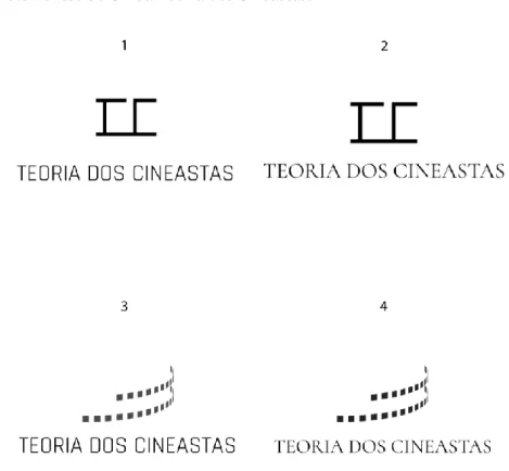Figura 7: Propostas de identidade visual apresentadas.