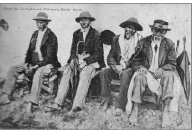 Figura 2 – Grupo de antigos carregadores africanos