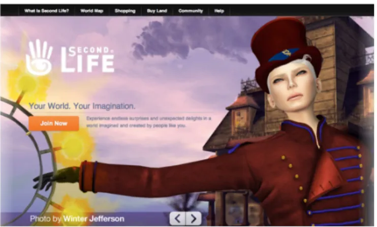 Figura 6: Second Life (http://secondlife.com) 