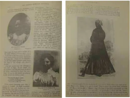 Figure 4 – on the left, “Mrs. Frances Wells and Miss olivia B. Hassalum,” two pro- pro-totypes of the new black woman; on the right, a representation of Harriet Tubman.