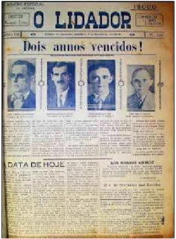 Figure 5 – O Lidador, n.103,   7 set. 1935, p.1.