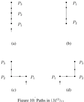 Figure 9: Paths in (a) Ex. 5 and in (b) Ex. 6.