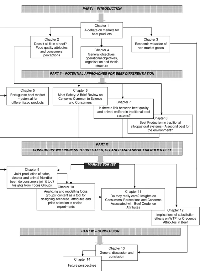 Figure 1: Thesis structure