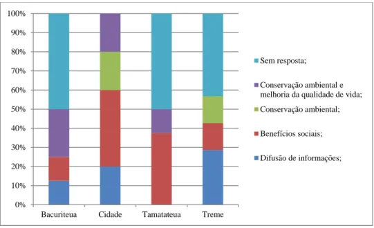 Gráfico 6. Percepção sobre a importância da associação dos usuários da RESEX por pólos (Fonte: 