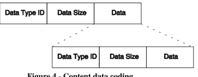 Figure 4 - Content data coding