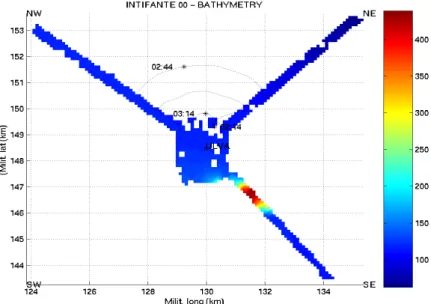 Figure 4.6: Ship course during Event 6.