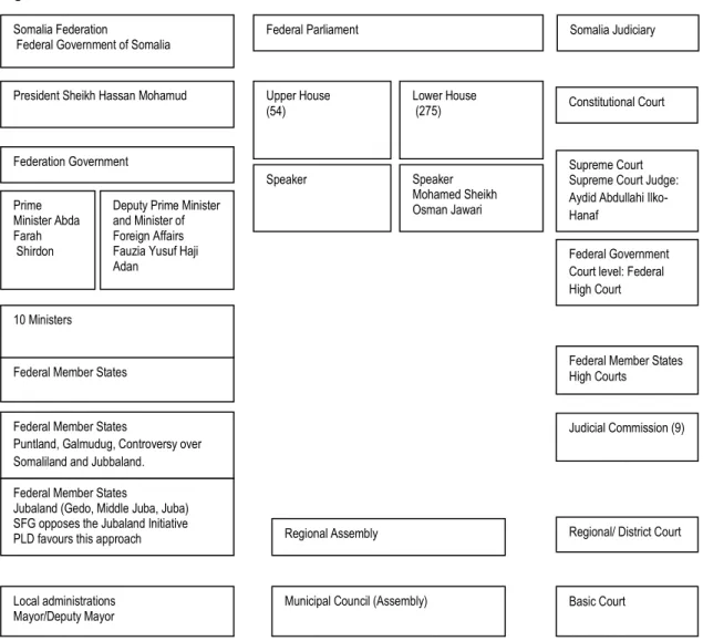 Figure 1: Post-transition Institutional Architecture 