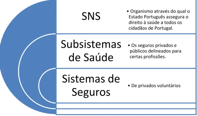 Figura 2. Sistemas e subsistemas do SNS 