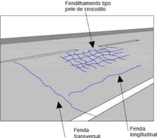 Figura 2-7: Rodeiras e deformações localizadas (EP, 2008)