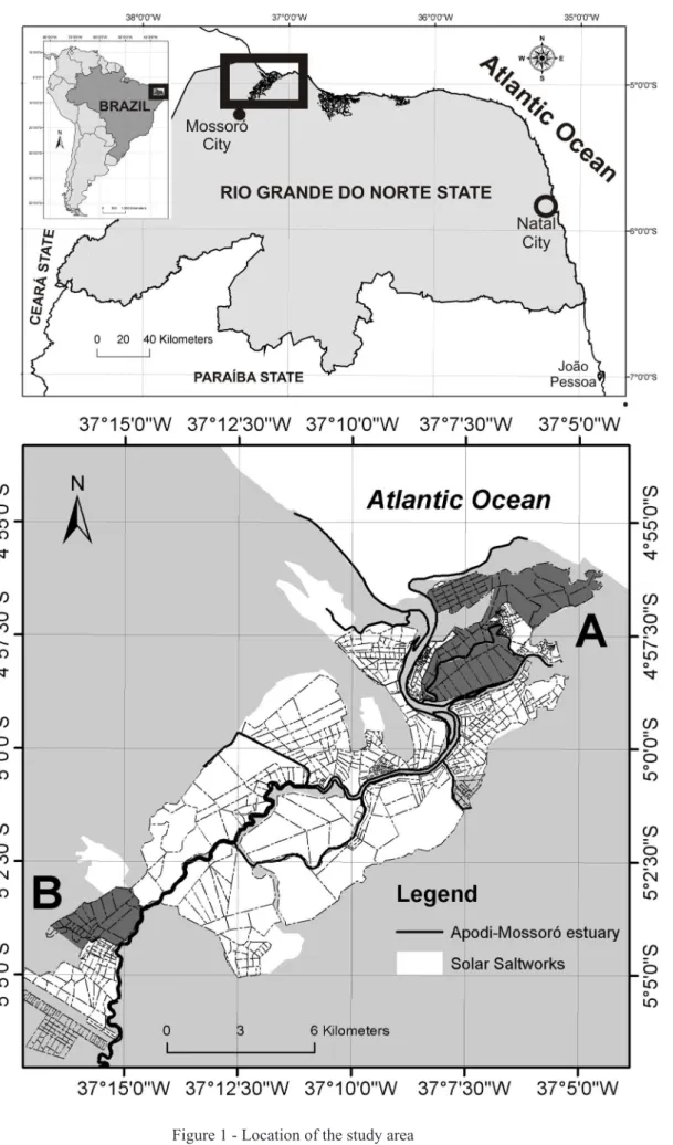 Figure 1 - Location of the study area