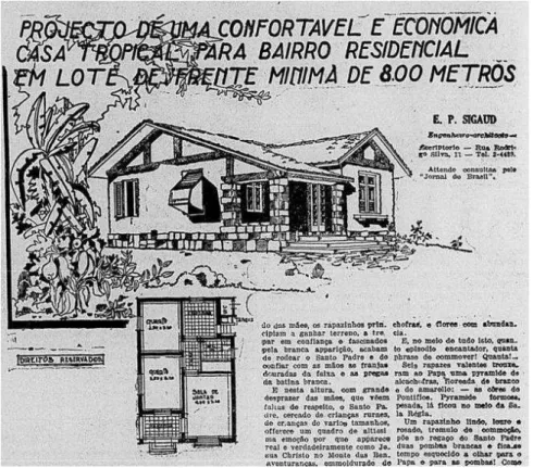 Figure 7 – Standard design published on Jornal do Brasil, 25 Jun. 1933. 