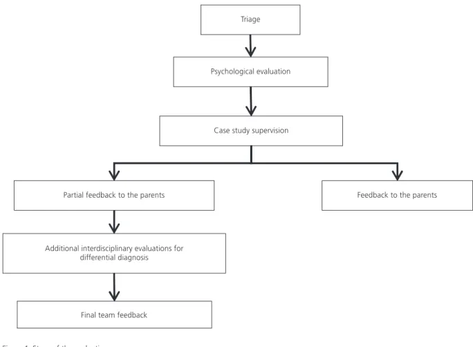 Figure 1. Steps of the evaluation process.