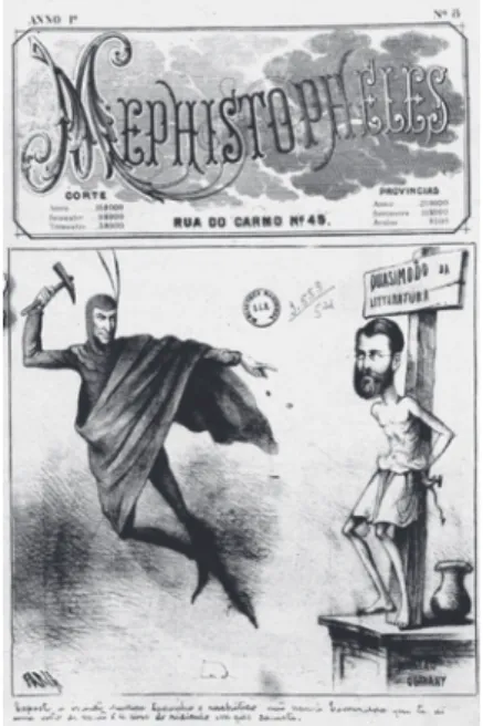 Figura 6: O Mephistópheles, 15 ago. 1874, capa.