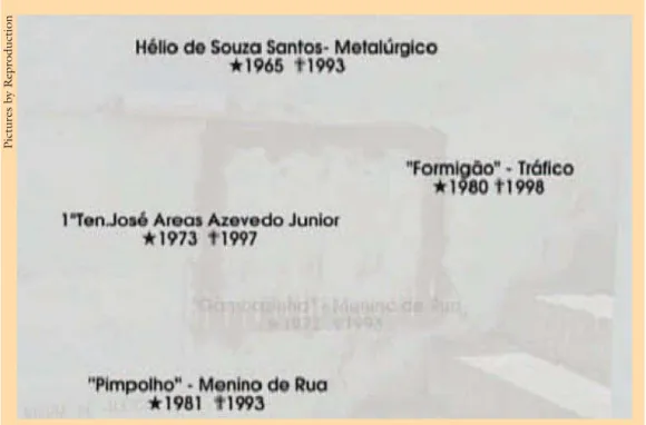 Figure 1 – The  corpses of the drug trafficking war.