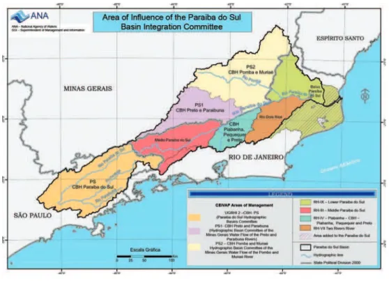 Figure 9 –Paraíba do Sul River Basin: Basin Committees 