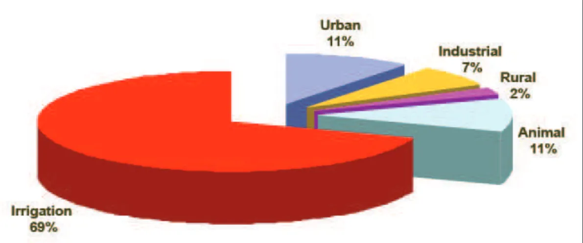 Figure 2 – Water use in Brazil.