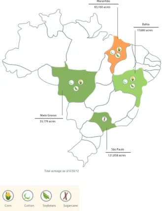 Figure 7 – Investment in land in Brazil funded by TIAA-CREF – 2012