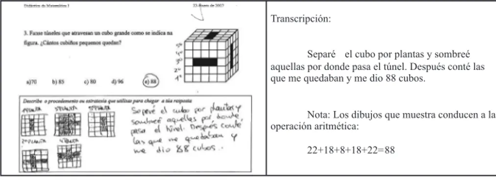 Figura 5 - Ejemplo de respuesta de la configuración cognitiva 3