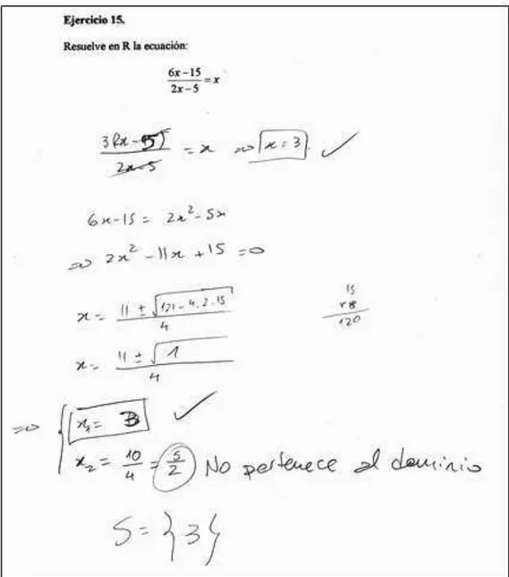 Figura 2 -Trabajo del Estudiante 8 