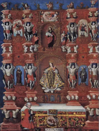 Figure 6. Anonymous, ‘La Virgen del Carmen’, formerly Cuzco  Cathedral, 1776. Lima. Source: Museo de Osma.