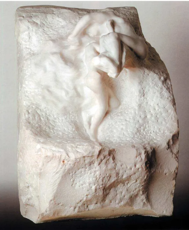 Figura 10 – Auguste Rodin, La tierra y la luna, 1904, mármol, h.: 133,5cm. Adquirido por Eduardo Schiaffino en 1906, Acervo del Museo Nacional de Bellas Artes de Buenos Aires (MNBA).