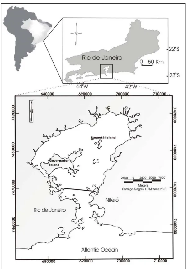 Figure 1 – The location map of the studied area.