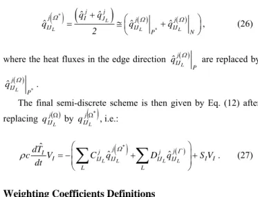 Figure 3. 2-D boundary control volume and its geometric parameters. 