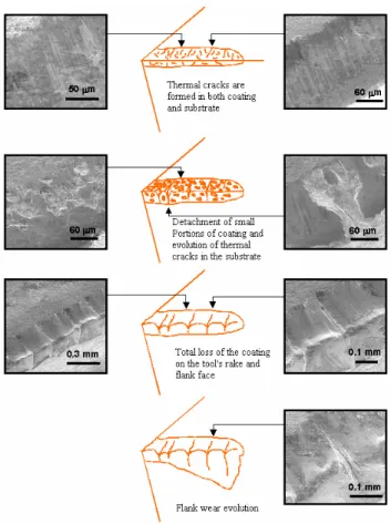 Figure  23.  Relative  positions  of  the  milling  cutter  for  cutting  at  a  radial  cutting depth of 30, 55 and 80 mm (Melo, 2001)