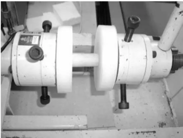 Figure 6. FTD grips for cylindrical specimens. 