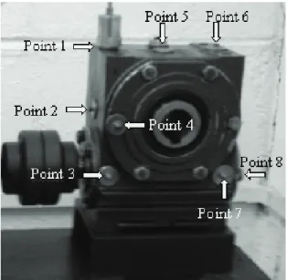 Table 3. Preferred vibration frequencies of the reducer. 