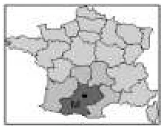 Figure 9 – Example of spatial selection operation 