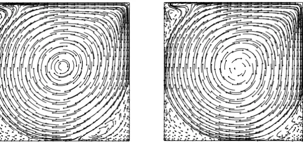 Figure 14 – Re = 8000, r = 2, µ = 0. Figure 15 – Re = 8000, r = 1.83, µ = 0.