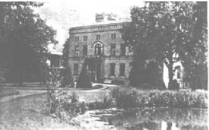 Figure 3. The house where Willy Wien was born on the farm called Gaken west of Konigsberg in East Prussia.