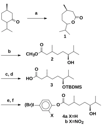Figure 1. Moleular struture of the latone from (3R ,6S)-