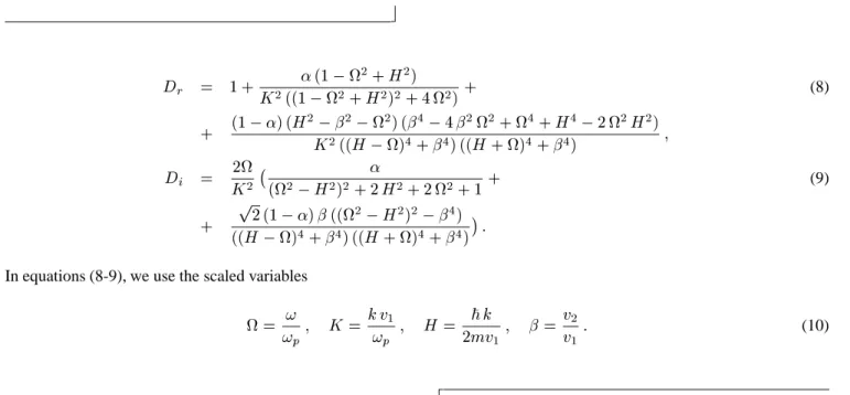 Figure 1. Three-stream equilibrium of Eq. (7) for  = 0:2 ,