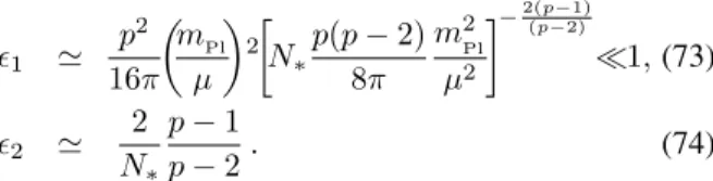 Figure 4. The various models discussed in this article represen- represen-ted in the plan (ǫ 1 , ǫ 2 )