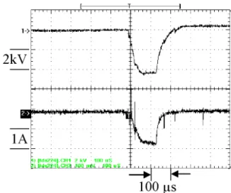 Figure 2. Dependence of the plasma density and temperature on nitrogen gas pressure.