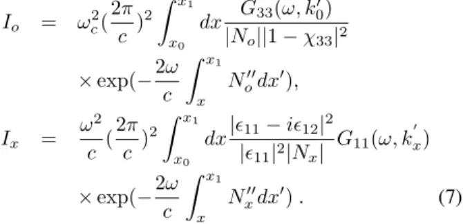 Figure 2 shows the profile of the density of absorbed LH power, as a function of electrostatic perturbation  le-vel (panel a) and magnetic perturbation level (panel b), up to τ = 50