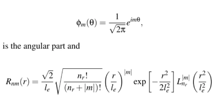 FIG. 1: Electron tunneling as a function of the two dots separation.