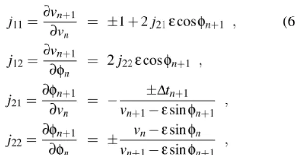 FIG. 1: Phase space with the rescaled velocity for (a)-(b) the com- com-plete and (c)-(d) the simplified models