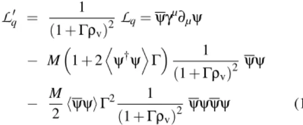 FIG. 2: Reduction of the six-point interactions of Fig. 1 to four-point interactions by closing one fernion line.