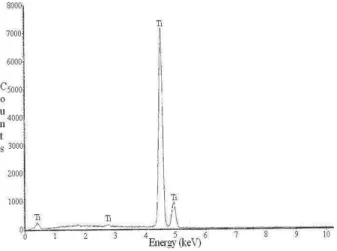 FIG. 11: EDS Spectrum of the Clean Sample