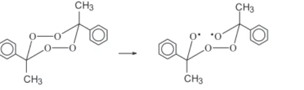 Tabla 2. Rendimiento molar de acetofenona, producto de la termólisis del DPAF a 160 °C en distintos solventes
