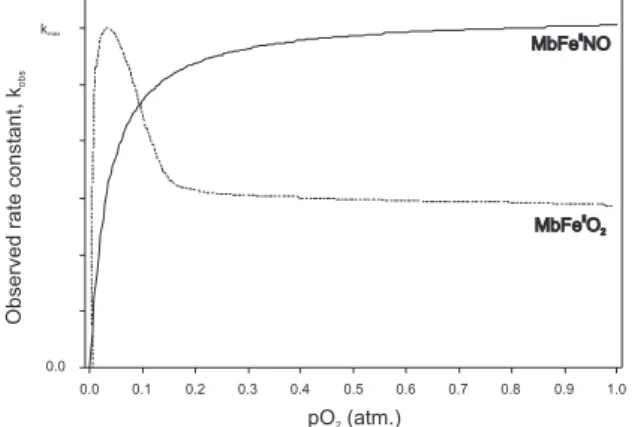 Figure 5. Colour cycle showing interchange of various myoglobin derivatives in fresh meat during storage