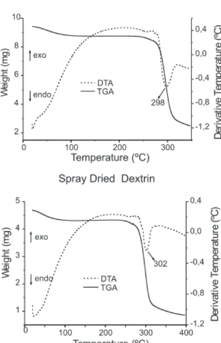 Figure 4. TEM image under 80 kV of the dextrin sample prepared by using the developed ultrasound spray drying technique
