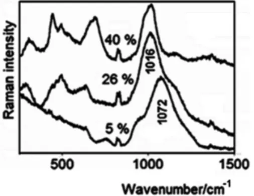 Figure 4. Raman spectra ( λ