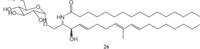 Figura 13. Mactanamida, de Aspergillus sp. (24)