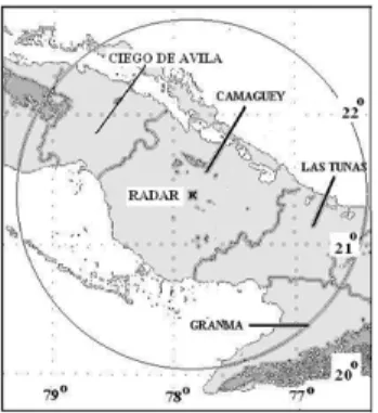 Figure 1 - Experimental area.