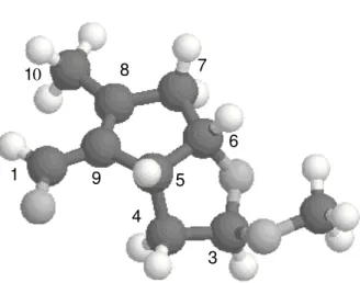Figure 1. Stereochemical view of tarumal (1).