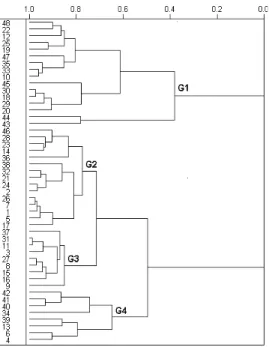 Figure 2. PC1 against PC2 scores and loadings plots from Principal Component Analysis.